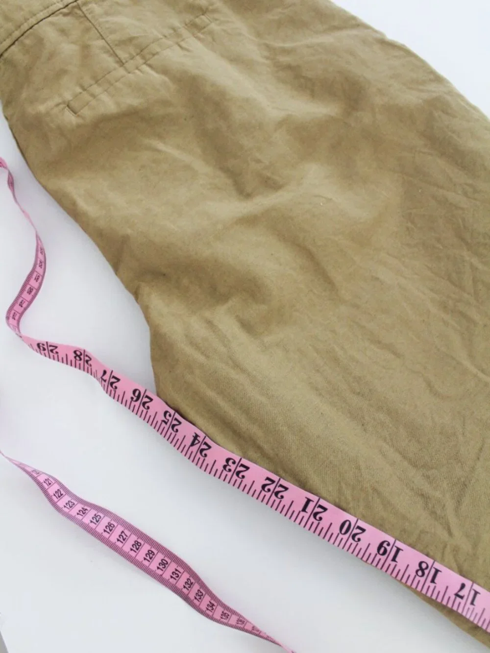 COS Pleated Linen Trousers Size EUR 38